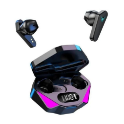 Бездротові Bluetooth-навушники Gaming Gamer Стереогарнітура TWS X15 із зарядним футляром для мікрофона